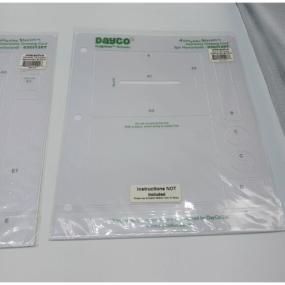 Lot of Paper Crafting Templates Impression Obsession Marianne Rule it Up Dayco - Picture 3 of 13